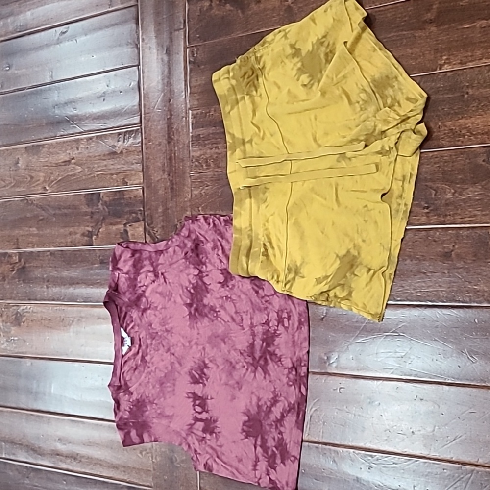 JoyLab crop to & shorts